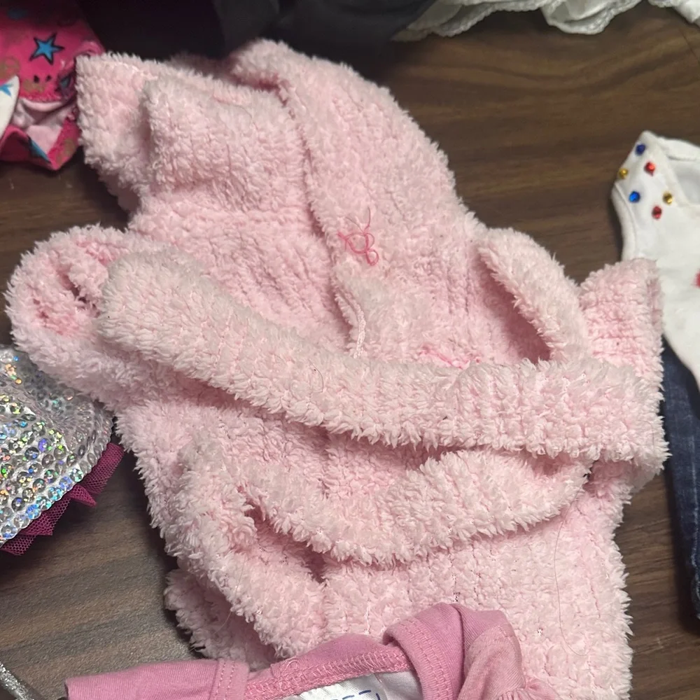 Build-A-Bear Colorful Dress-Up Set - Pink, Red, Black, White, Silver - Picture 8 of 10